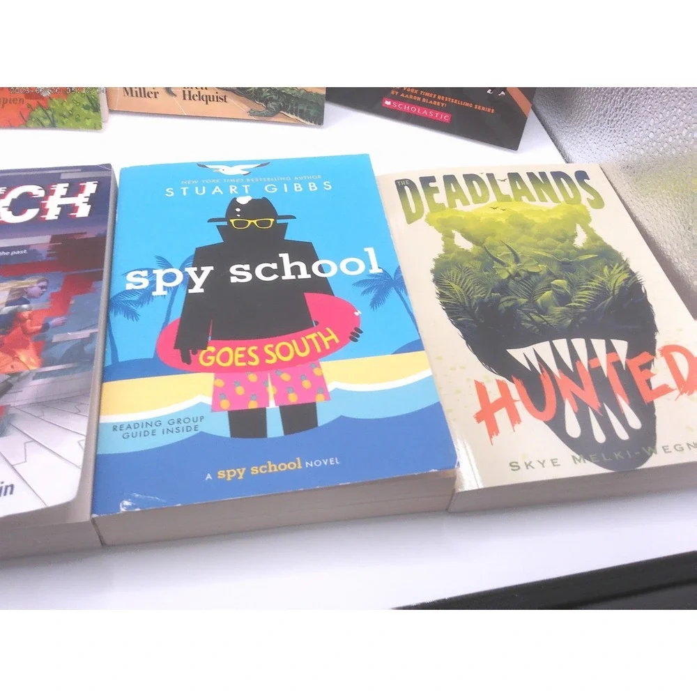 LOT OF 6 PAPERBACK BOOKS FOR READERS FROM 4-8TH GRADE